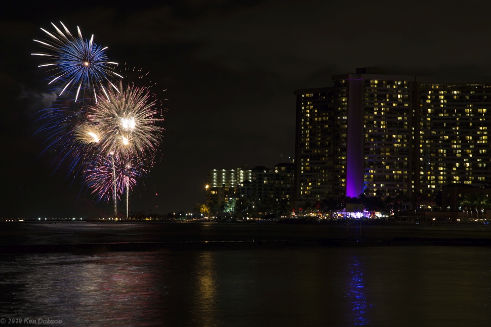 Waikiki Fireworks